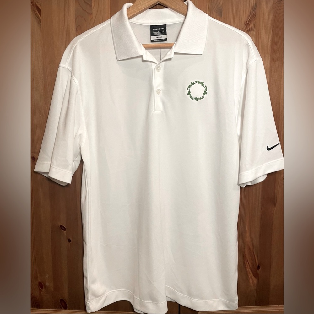 Nike Golf Dri-Fit New Short Sleeve Polo Shirt White NWT Men’s Medium M